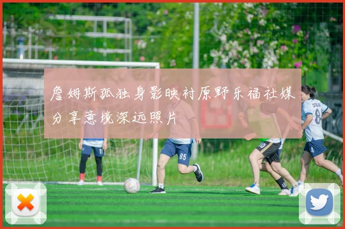 詹姆斯孤独身影映衬原野乐福社媒分享意境深远照片